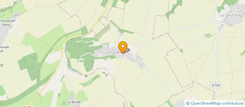 localisation de l'entreprise MONSIEUR BENOIT BEAUCHERON  LE GALLET