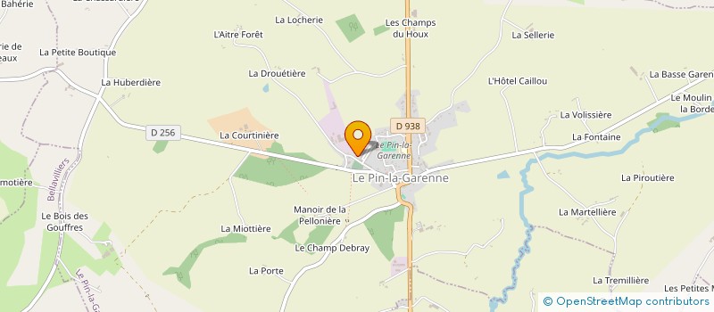 localisation de l'entreprise MONSIEUR BENOIT BEAUVAIS à LE PIN-LA-GARENNE