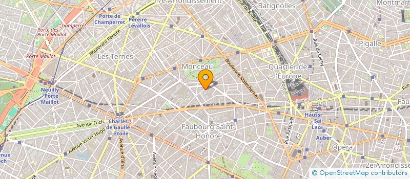 localisation de l'entreprise MONSIEUR BENOIT BEC  PARIS