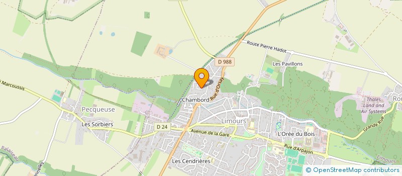 localisation de l'entreprise MONSIEUR BENOIT BECK  LIMOURS