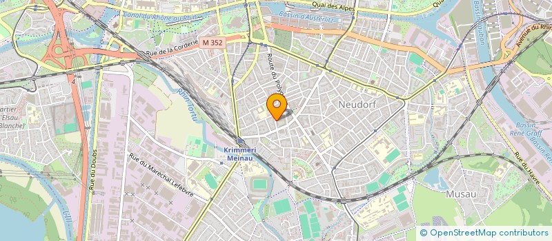 localisation de l'entreprise MONSIEUR BENOIT BEFORT à STRASBOURG