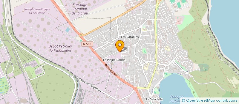 localisation de l'entreprise MONSIEUR BENOIT BELLERY  FOS-SUR-MER