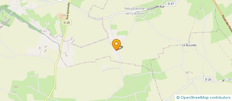 localisation de l'entreprise MONSIEUR BENOIT BELLONCLE  HEUDREVILLE-EN-LIEUVIN