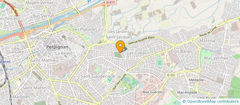 localisation de l'entreprise MONSIEUR BENOIT BENITEZ  PERPIGNAN