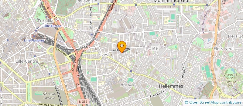 localisation de l'entreprise MONSIEUR BENOIT BENTO  LILLE