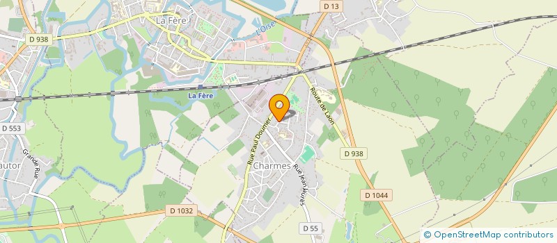 localisation de l'entreprise MONSIEUR BENOIT BENYAHIA  CHARMES