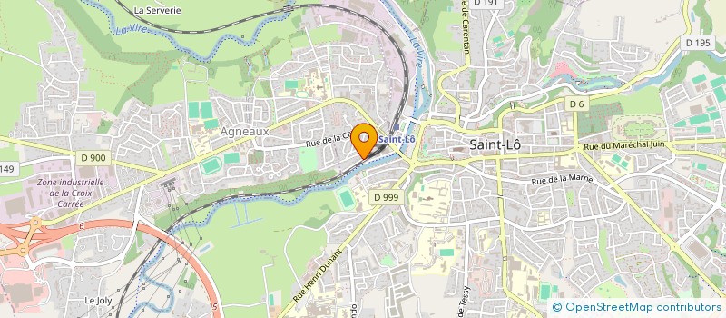 localisation de l'entreprise MONSIEUR BENOIT BEQUET  SAINT-LO