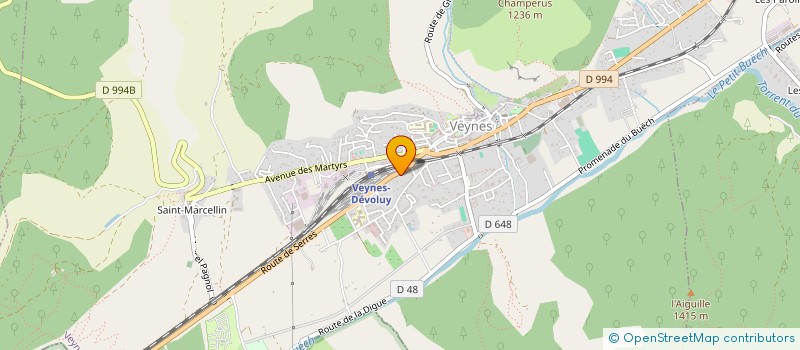 localisation de l'entreprise MONSIEUR BENOIT BERNABE à VEYNES