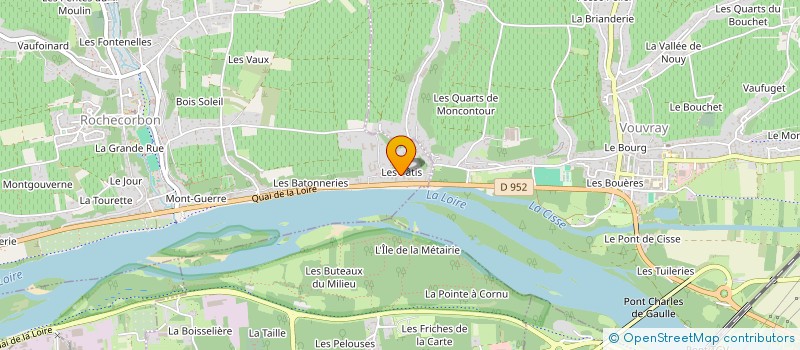 localisation de l'entreprise MONSIEUR BENOIT BERNARDI  ROCHECORBON