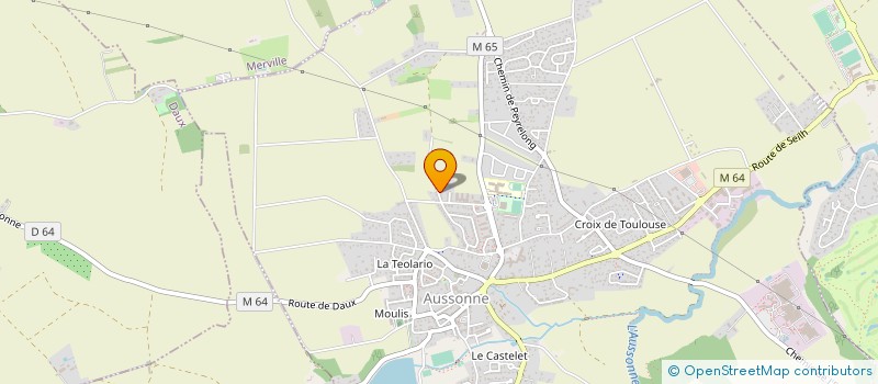 localisation de l'entreprise MONSIEUR BENOIT BERNARDINI à AUSSONNE