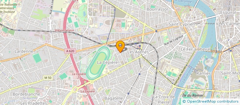 localisation de l'entreprise MONSIEUR BENOIT BERTRAND à TOULOUSE