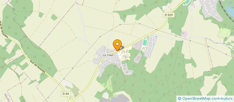 localisation de l'entreprise MONSIEUR BENOIT BESNARD  CIRES-LES-MELLO