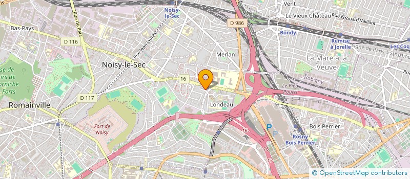 localisation de l'entreprise MONSIEUR BENOIT BETCHEN à NOISY-LE-SEC