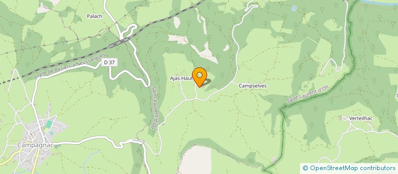 localisation de l'entreprise MONSIEUR BENOIT BIANCIOTTO  SAINT-LAURENT-D'OLT