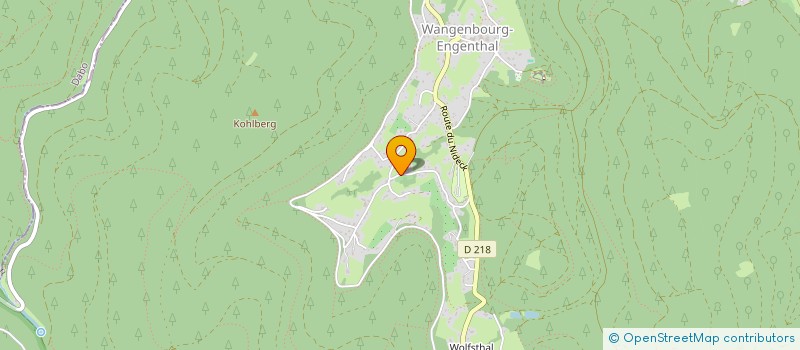 localisation de l'entreprise MONSIEUR BENOIT BIERO  WANGENBOURG-ENGENTHAL