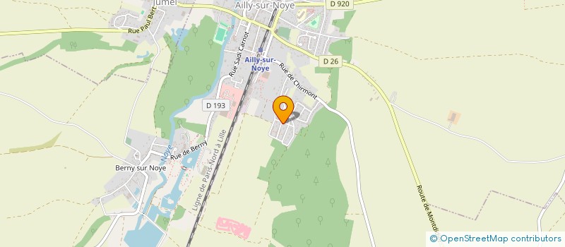localisation de l'entreprise MONSIEUR BENOIT BILLOT à AILLY-SUR-NOYE