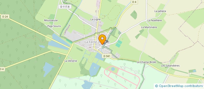 localisation de l'entreprise MONSIEUR BENOIT BLACHE à LA FERTE-VIDAME