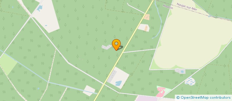 localisation de l'entreprise MONSIEUR BENOIT BLANC  HOURTIN