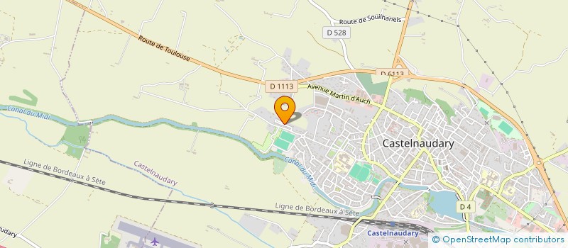 localisation de l'entreprise MONSIEUR BENOIT BLANCHARD  CASTELNAUDARY