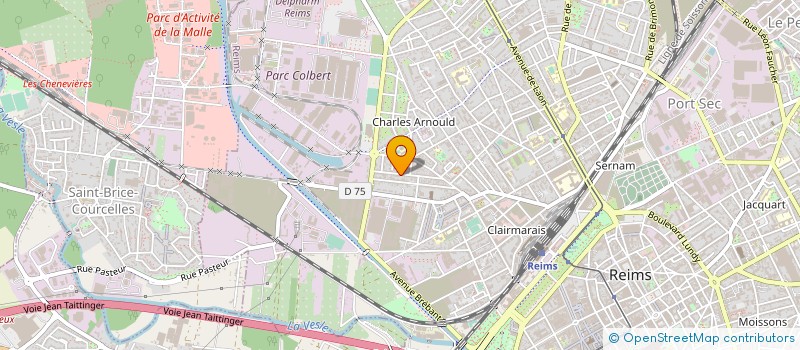 localisation de l'entreprise MONSIEUR BENOIT BLARY  REIMS