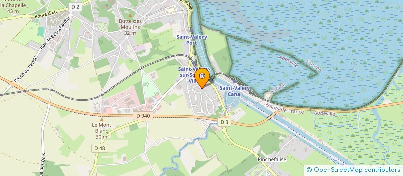 localisation de l'entreprise MONSIEUR BENOIT BLONDE  SAINT-VALERY-SUR-SOMME