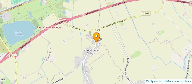 localisation de l'entreprise MONSIEUR BENOIT BODHUIN  LEFFRINCKOUCKE