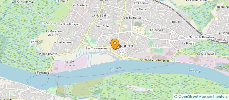 localisation de l'entreprise MONSIEUR BENOIT BOENNEC à COUERON
