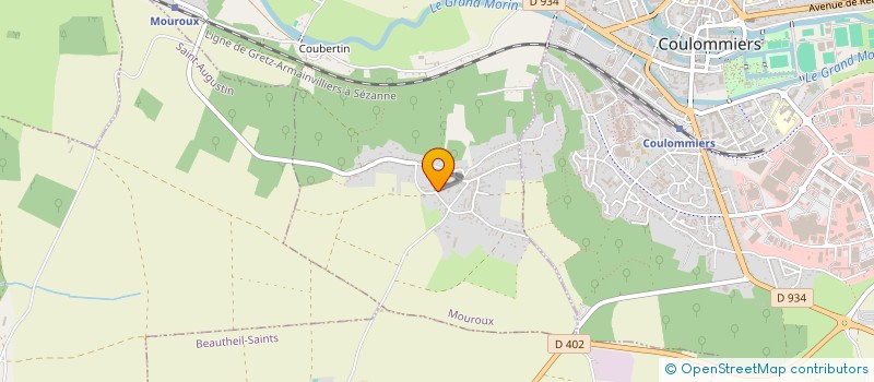 localisation de l'entreprise MONSIEUR BENOIT BONTEMPS  MOUROUX