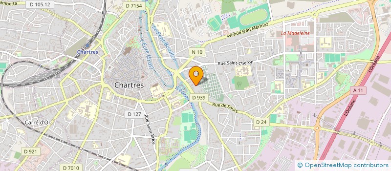 localisation de l'entreprise MONSIEUR BENOIT BORECKI à CHARTRES