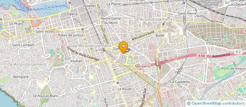localisation de l'entreprise MONSIEUR BENOIT BOUAM à MARSEILLE