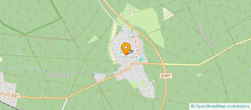 localisation de l'entreprise MONSIEUR BENOIT BOUAPHAKEO  PONTCARRE