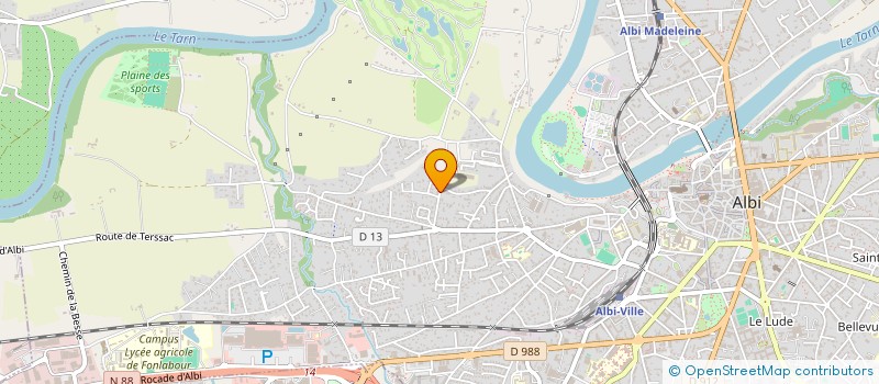 localisation de l'entreprise MONSIEUR BENOIT BOUCHEL  GRENADE