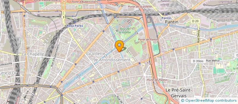 localisation de l'entreprise MONSIEUR BENOIT BOUFELLAH  PARIS