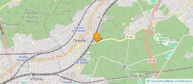 localisation de l'entreprise MONSIEUR BENOIT BOUGAULT à CHAVILLE