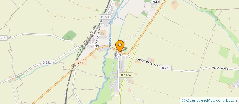 localisation de l'entreprise MONSIEUR BENOIT BOULAY  JORT