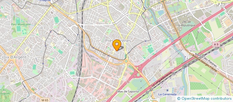 localisation de l'entreprise MONSIEUR BENOIT BOULFROY à MONTPELLIER