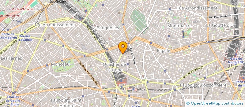 localisation de l'entreprise MONSIEUR BENOIT BOURGOIN  PARIS