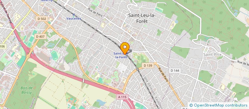 localisation de l'entreprise MONSIEUR BENOIT BOURNAIX à SAINT-LEU-LA-FORET
