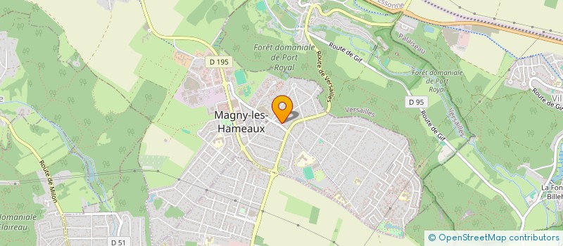 localisation de l'entreprise MONSIEUR BENOIT BOUTE à MAGNY-LES-HAMEAUX