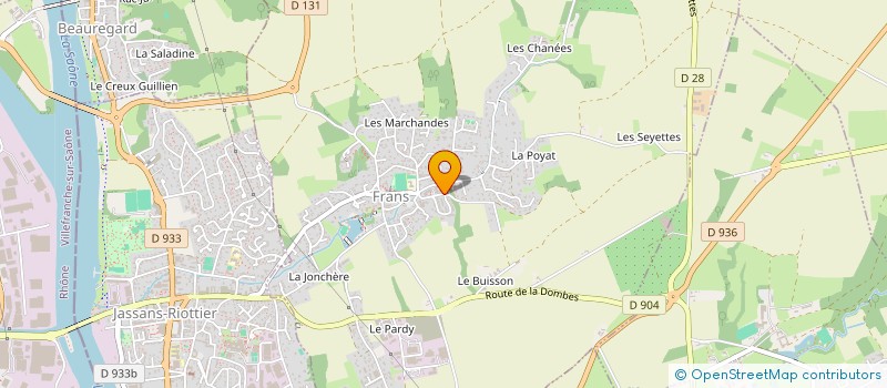 localisation de l'entreprise MONSIEUR BENOIT BOUTIN-LANGLOIS à FRANS
