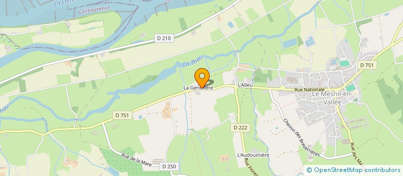 localisation de l'entreprise MONSIEUR BENOIT BOUYER à MAUGES-SUR-LOIRE
