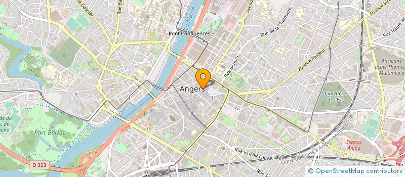 localisation de l'entreprise MONSIEUR BENOIT BOYER à ANGERS