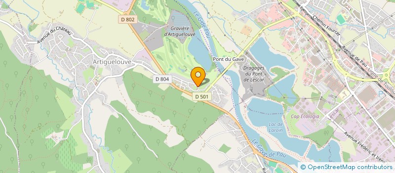 localisation de l'entreprise MONSIEUR BENOIT BRAGEOT  RIUPEYROUS