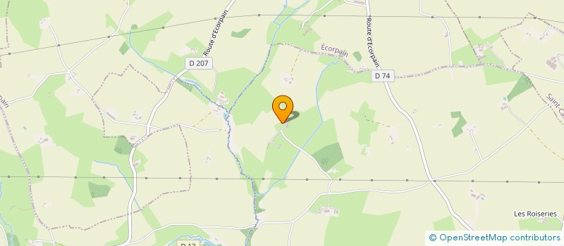 localisation de l'entreprise MONSIEUR BENOIT BRASSEUR  SAINTE CEROTTE