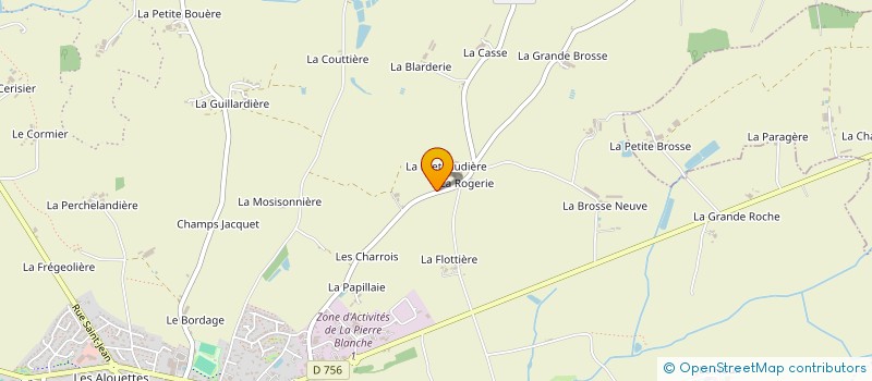 localisation de l'entreprise MONSIEUR BENOIT BREAU  BEAUPREAU-EN-MAUGES