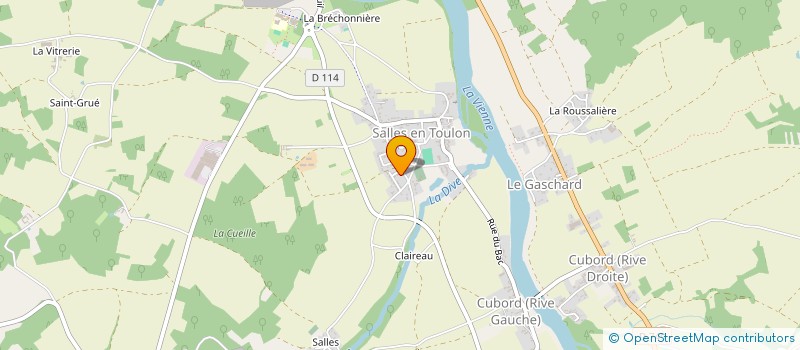localisation de l'entreprise MONSIEUR BENOIT BREROT à VALDIVIENNE