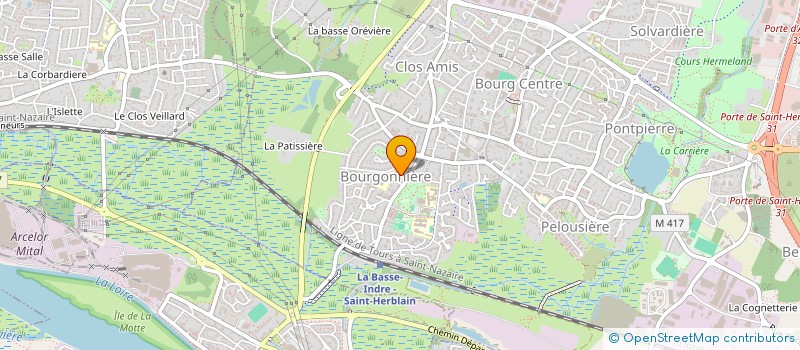 localisation de l'entreprise MONSIEUR BENOIT BRIAND à SAINT-HERBLAIN
