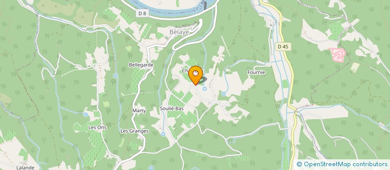 localisation de l'entreprise MONSIEUR BENOIT BROCARD à BELAYE