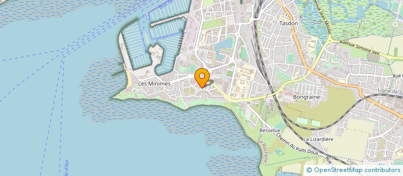 localisation de l'entreprise MONSIEUR BENOIT BROHY  LA ROCHELLE