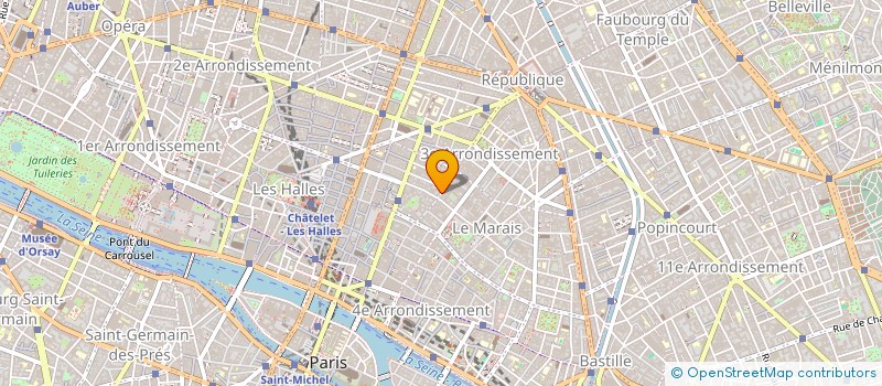 localisation de l'entreprise MONSIEUR BENOIT BROUARD  PARIS